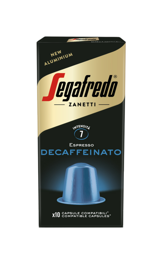 Segafredo Decafe cups for Nespresso 10x