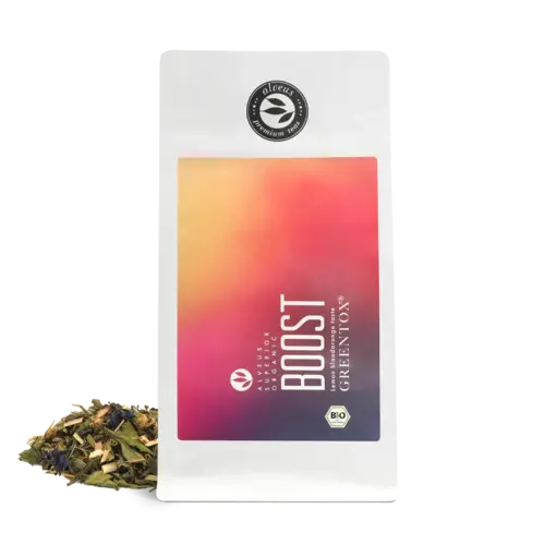 Alveus thee Boost Green Tea, loose tea lemon flavor 100 g