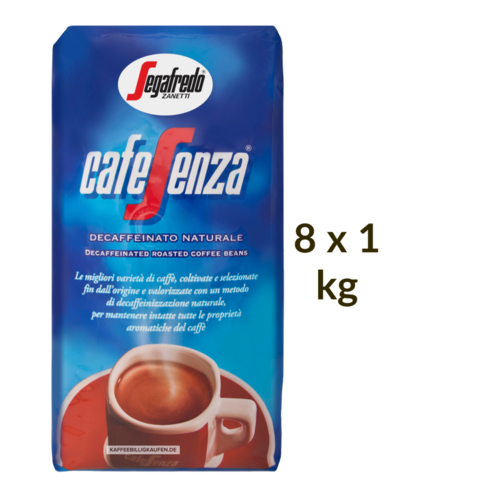 Segafredo  Segafredo Cafesenza coffee beans decaffeinated 1 kg