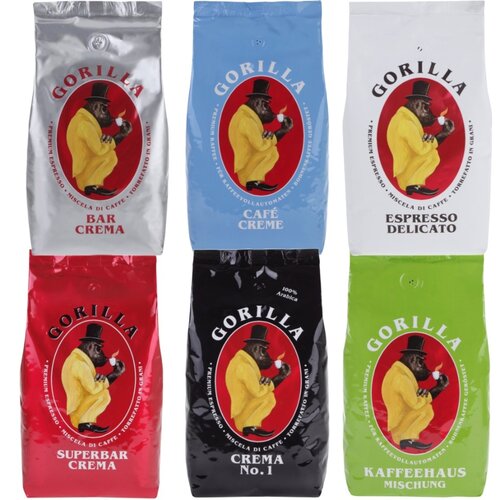 Joerges Gorilla koffie  Gorilla tasting pack coffee beans