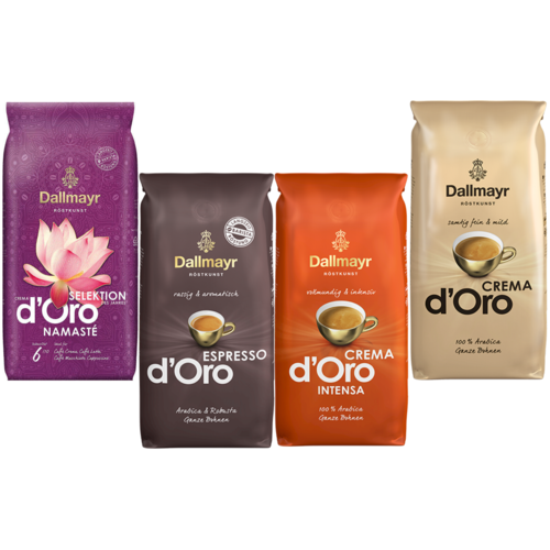 Dallmayr  Dallmayr D'oro beans sample pack 4 x 1kg