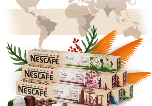 Nescafé Farmers aluminium capsules