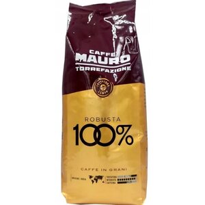 Mauro Caffe Mauro Robusta 100% 1 kg koffiebonen