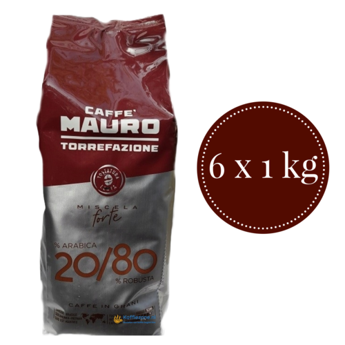 Mauro Caffe Mauro Miscela Forte 20/80 koffiebonen 1 kg