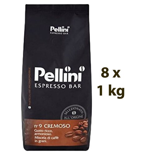 Pellini Pellini nº9 Cremoso Espresso Bar bonen 1kg