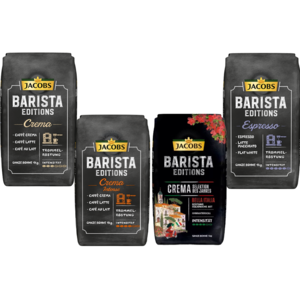 Jacobs koffie Jacobs Barista bonen proefpakket 4 x 1kg