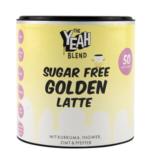 The Yeah blend Suikervrije kurkuma latte bus 250g THT 31-12-2024