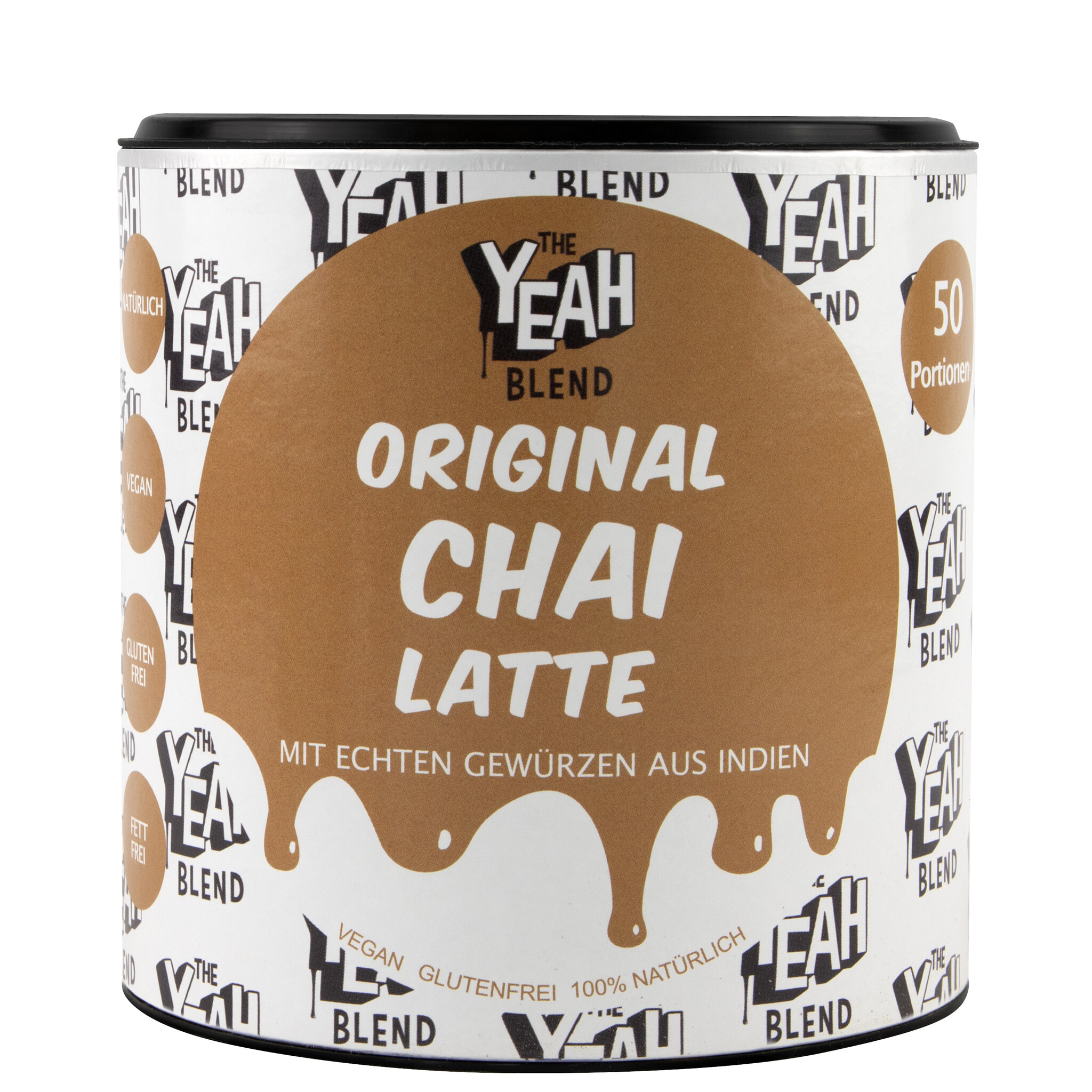 Drink me Chai Thé Chai Latte Végan de 250g (Pack de 1), ajouter