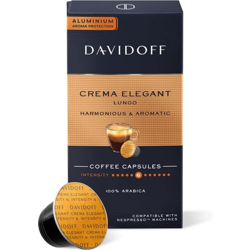 Davidoff Davidoff Crema elegante Lungo pods 10x