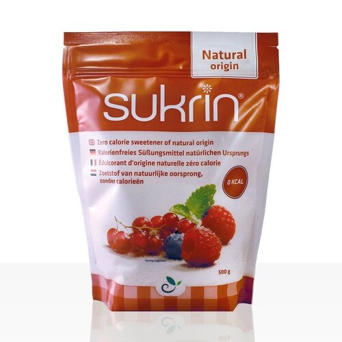Sukrin SUKRIN 500g, suikervervanger 100% erythritol, zonder stevia