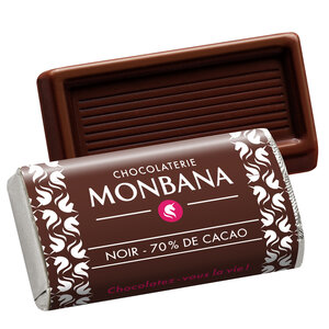 Monbana Mini Mini Chocolaatjes Donker 70 % 1250 g
