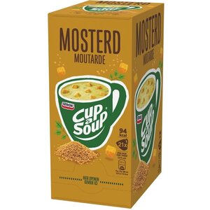 Unox Cup-a-soup Mosterd 21 stuks THT 30-11-2026 Unox Cup-a-soup Mosterd 21 stuks THT 30-11-2026