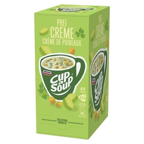 Unox Cup-a-soup Prei Creme (21 x 175ml)