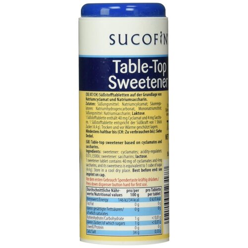 Sucofin Sucofin zoetstof tabletjes 1200x