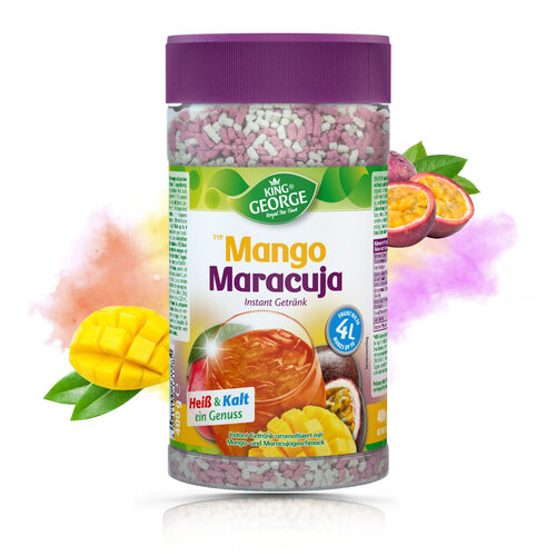 King George Mango Maracuja grain tea 400 g