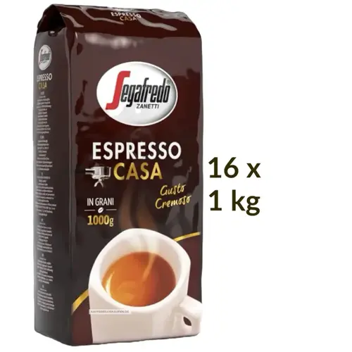 Segafredo  Segafredo Casa Espresso  beans 16 kg