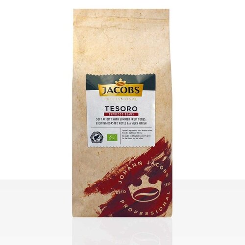 Jacobs koffie Jacobs Tesoro Espresso Peru 1kg koffiebonen, 100% Arabica