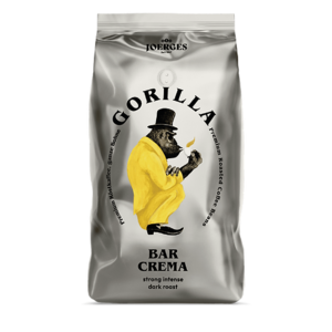 Joerges Gorilla koffie  Gorilla Bar Crema beans 1kg