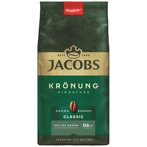 Jacobs Jacobs Krönung bonen 500 gram Jacobs Jacobs Krönung bonen 500 gram