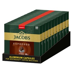 Jacobs Jacobs Espresso Intenso 200 Nespresso compatibele capsules