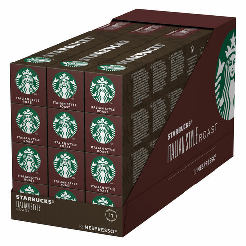 Starbucks Starbucks Italian Style Roast 12x10 capsules