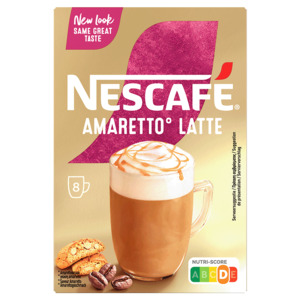 Nescafé koffie  Nescafé Gold Latte Amaretto sachets