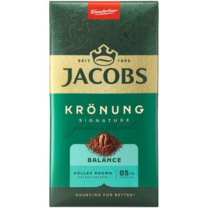 Jacobs Jacobs Krönung Balance gemalen 500 gram Jacobs Jacobs Krönung Balance gemalen 500 gram
