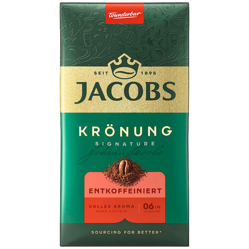 Jacobs koffie Jacobs Krönung Decaffeinated ground 500 grams Jacobs koffie Jacobs Krönung Decaffeinated ground 500 grams