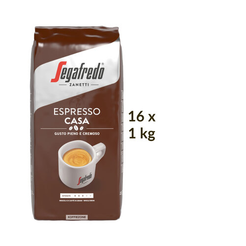 Segafredo  Segafredo Casa Espresso  bonen 16 kg