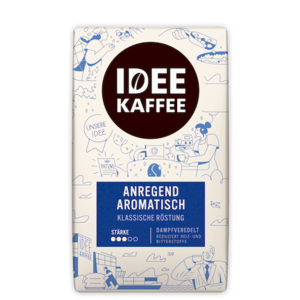 Idee Kaffee Idee koffie Classic gemalen 500 gram Idee Kaffee Idee koffie Classic gemalen 500 gram