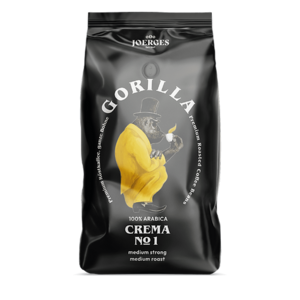 Gorilla Gorilla Crema No.1 beans 1kg Gorilla Gorilla Crema No.1 beans 1kg