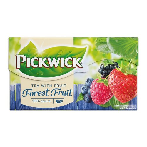 Pickwick Pickwick Bosvrucht Fruit Thee 20 stuks Pickwick Pickwick Bosvrucht Fruit Thee 20 stuks