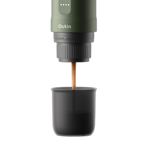 Outin Nano Draagbare Espressomachine Groen