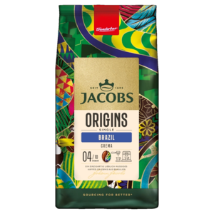 Jacobs Jacobs Origins Braziliaanse koffiebonen 1kg Jacobs Jacobs Origins Braziliaanse koffiebonen 1kg