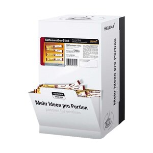 Hellma coffeecremaer-sticks 500 x 2,5g