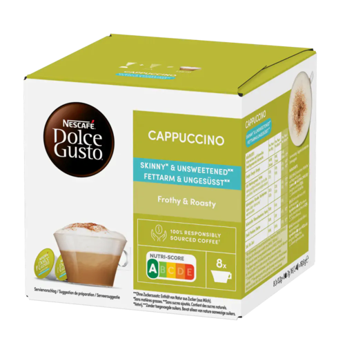 Dolce Gusto Dolce Gusto Cappuccino Light Skinny 8+8 cups Dolce Gusto Dolce Gusto Cappuccino Light Skinny 8+8 cups