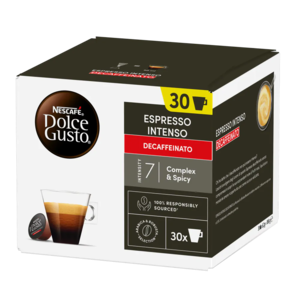 Dolce Gusto Dolce Gusto Espresso Intenso Decaffeinato XL 30 capsules Dolce Gusto Dolce Gusto Espresso Intenso Decaffeinato XL 30 capsules