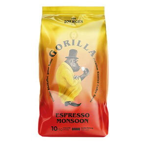 Gorilla Gorilla Espresso Monsoon bonen 1kg Gorilla Gorilla Espresso Monsoon bonen 1kg