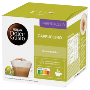 Dolce Gusto Dolce Gusto Cappuccino 8+8 cups - THT 30-11-2025 Dolce Gusto Dolce Gusto Cappuccino 8+8 cups - THT 30-11-2025