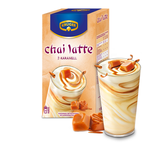 Kruger Krüger Chai Latte Karamell 10 zakjes