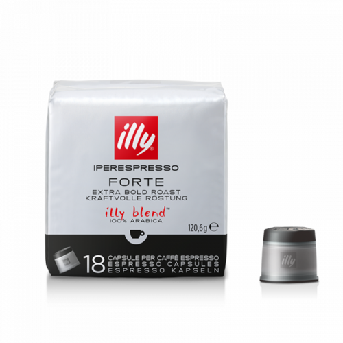 illy Illy Iperespresso Forte Espresso Capsules 18x illy Illy Iperespresso Forte Espresso Capsules 18x