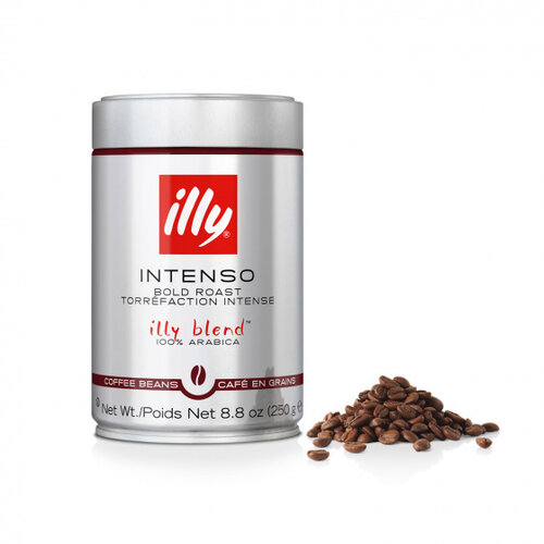 illy illy Intenso coffee beans Tin 250 grams