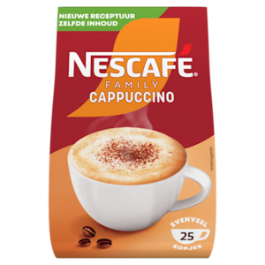 Nescafé koffie  Nescafe Familiy Cappuccino zak 230 g