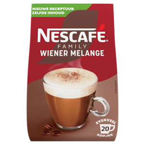Nescafé koffie  Nescafé Family Wiener Melange zak 280 g