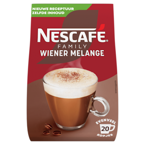 Nescafé koffie  Nescafé Family Wiener Melange bag 280 g