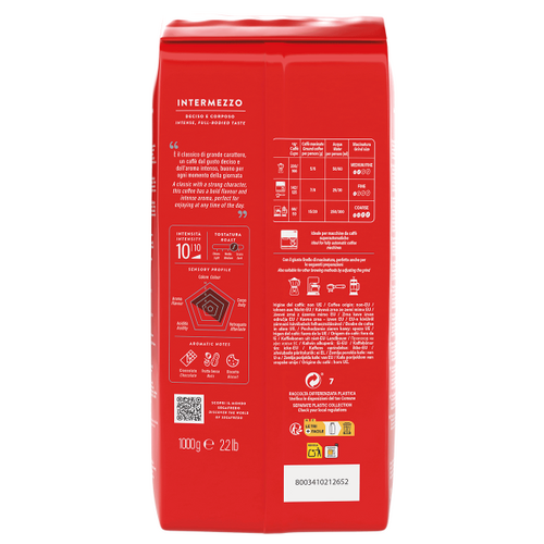 Segafredo  Segafredo Intermezzo coffee beans 1kg