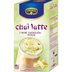 Kruger Krüger Chai Latte White Chocolate Pistachio 250g