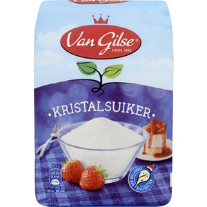 Van Gilse Crystal Sugar 1kg Van Gilse Crystal Sugar 1kg