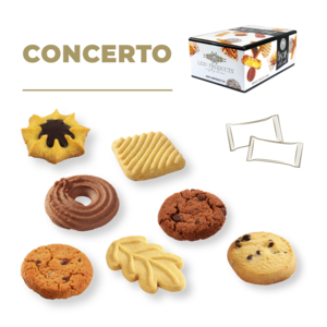 Concerto cookies assortment 120 pieces
