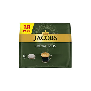Jacobs koffie Jacobs Crema 18 pads THT 23-04-2026